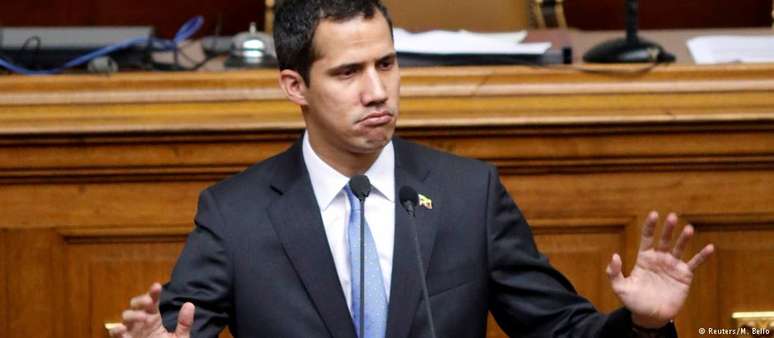 Guaidó se autoproclamou presidente interino da Venezuela e foi reconhecido por dezenas de países