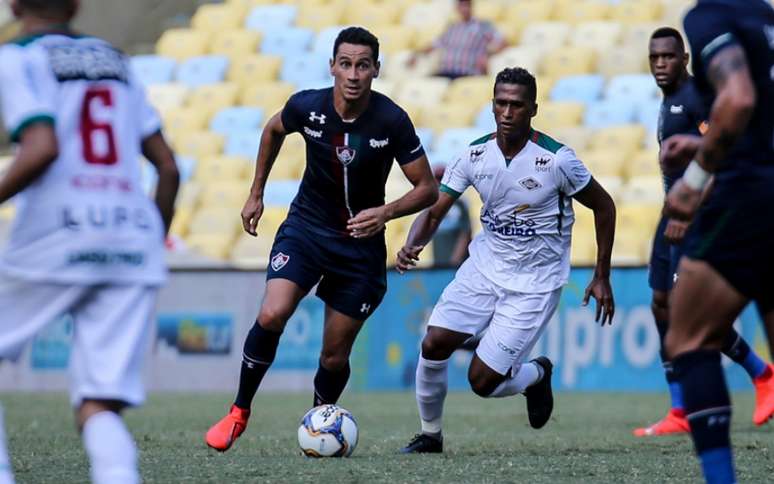 Ganso foi destaque no Fluminense (Foto: LUCAS MERÇON / FLUMINENSE F.C)