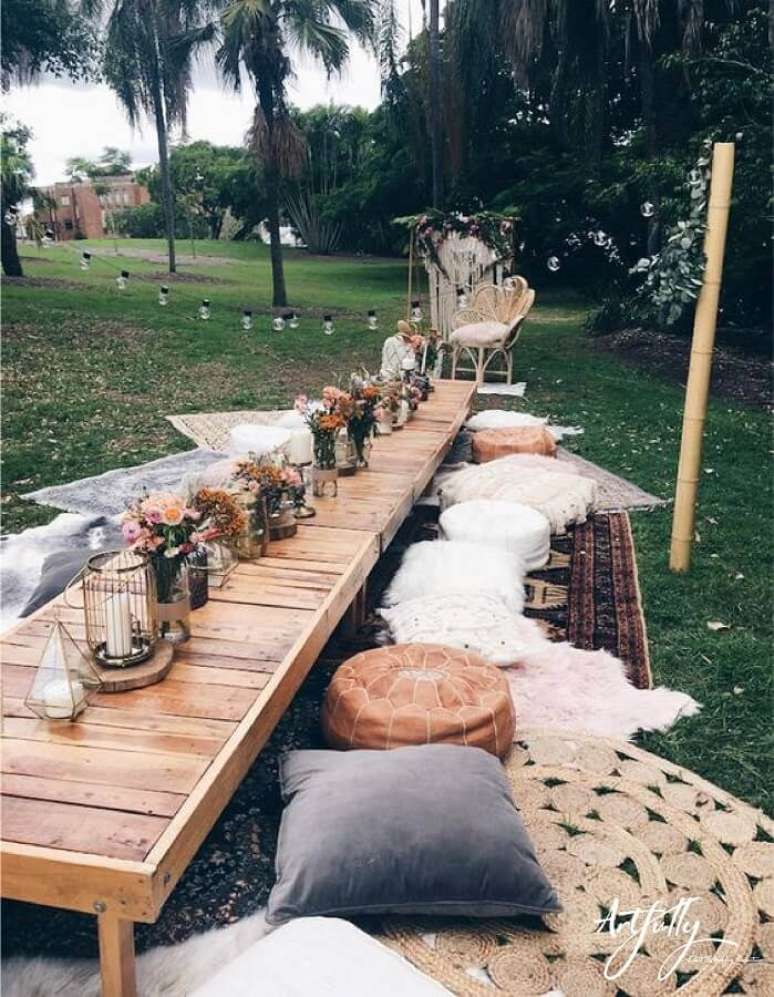 33. A festa tema luau pode ser utilizada para compor a decoração de várias eventos – Foto: Harper Arrow