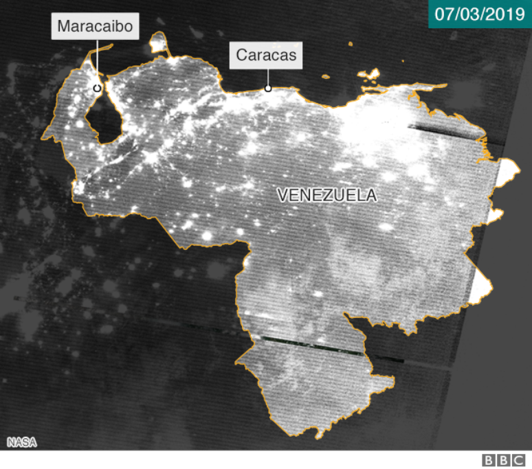 Foto de satélite 7 de março