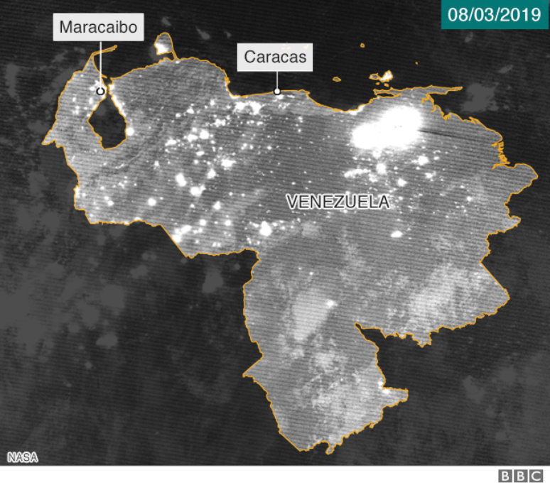 Foto de satélite 8 de março