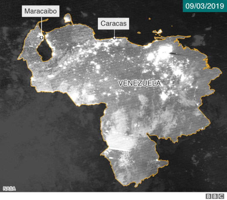 Foto de satélite 9 de março