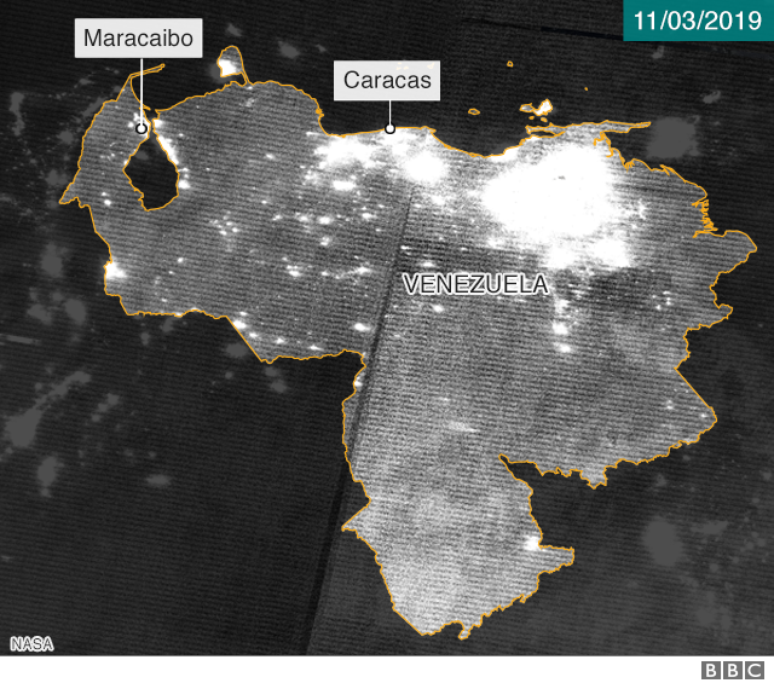 Foto de satélite 11 de março