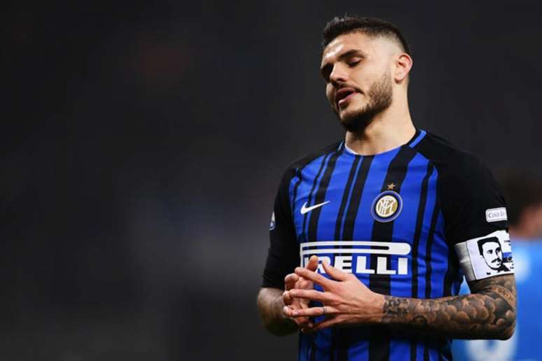 Icardi não joga pela Inter desde janeiro (Foto: Marco Bertorello / AFP)