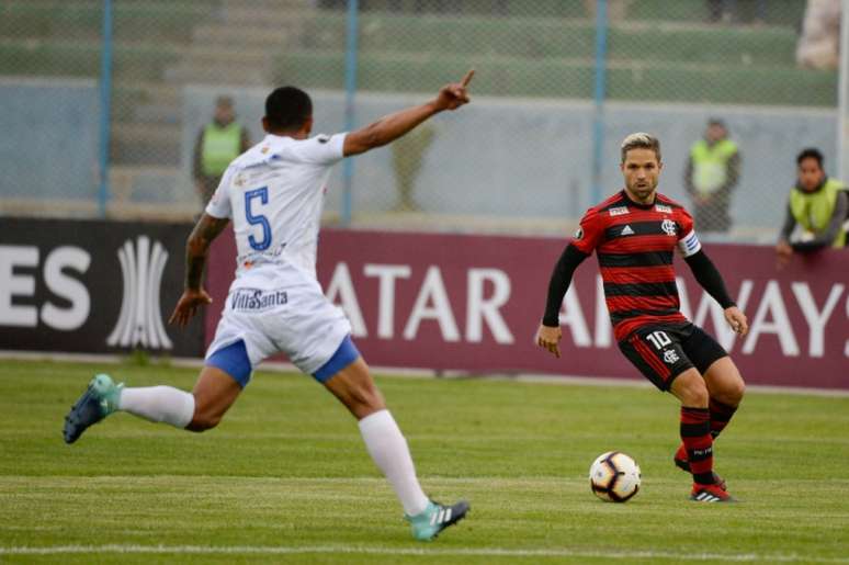 Diego será mais uma vez titular do Flamengo na Copa Libertadores (Foto: Alexandre Vidal / Flamengo)