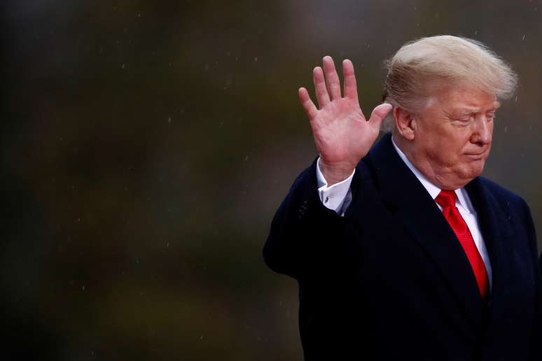 O presidente dos Estados Unidos, Donald Trump
11/11/2018
REUTERS/Christian Hartmann