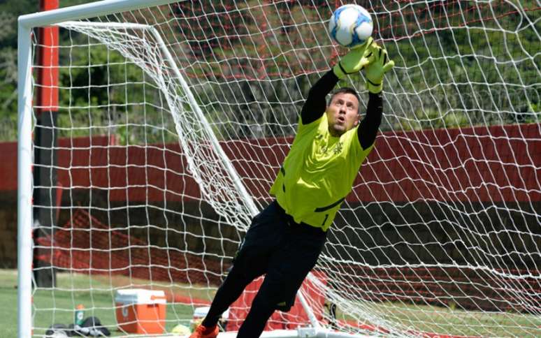 Diego Alves é um dos mais experientes do elenco do Flamengo (Alexandre Vidal / Flamengo)