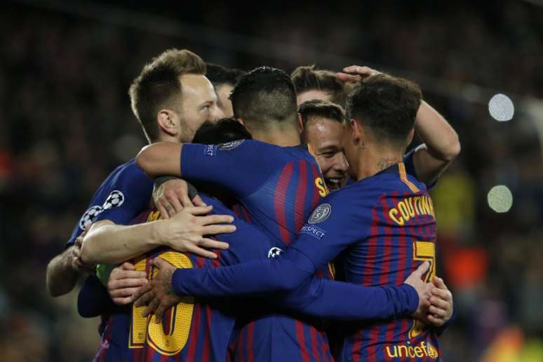 O Barcelona confirmou seu favoritismo e avançou de fase na Champions (Foto: AFP)
