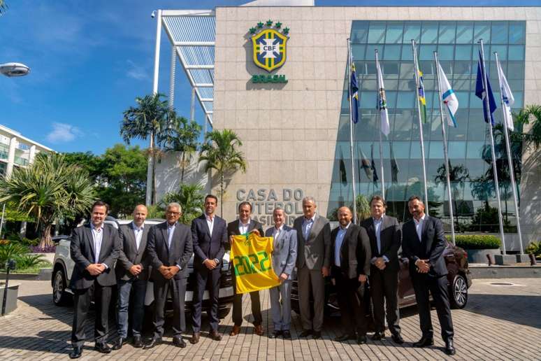 Fiat é a nova patrocinadora da Seleção Brasileira (Foto: Divulgação/CBF)