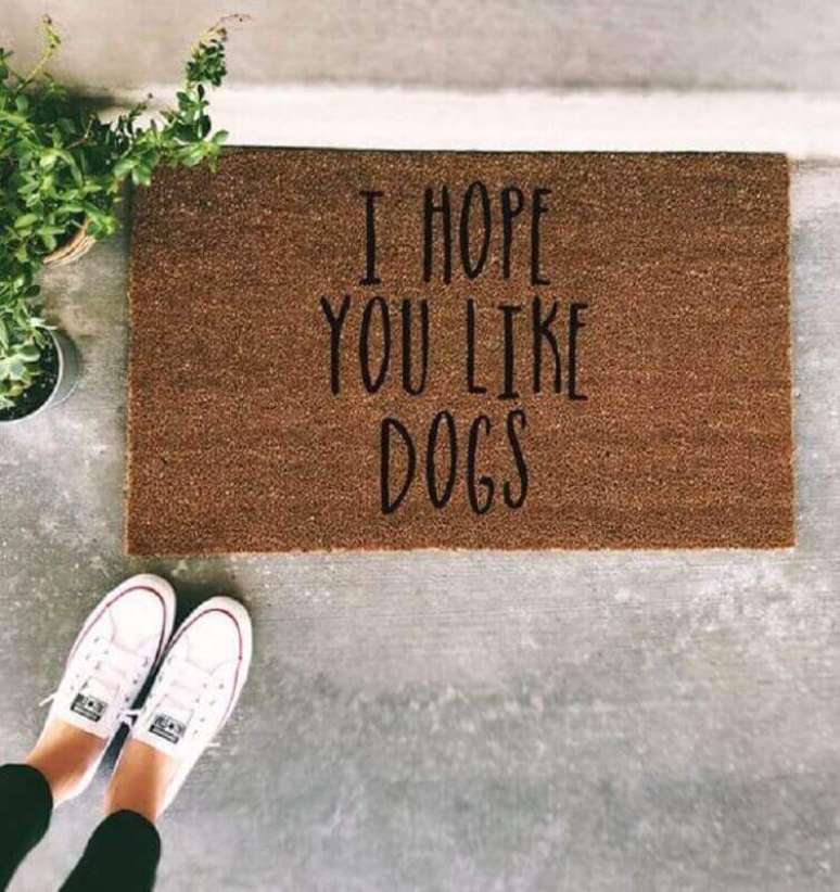 43. Capachos divertido para quem possui cachorros em casa &ndash; Foto: Air Freshener