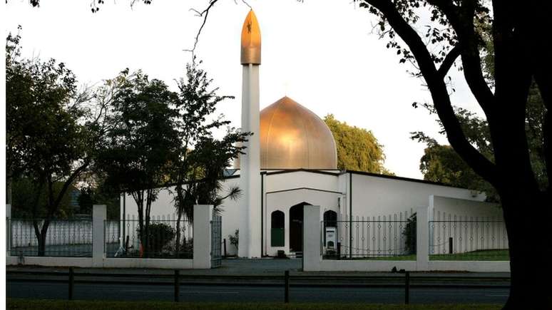 A mesquita Al Noor, no centro de Christchurch, foi um dos alvos do ataque