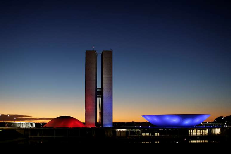 Fachada do Congresso Nacional, em Brasília