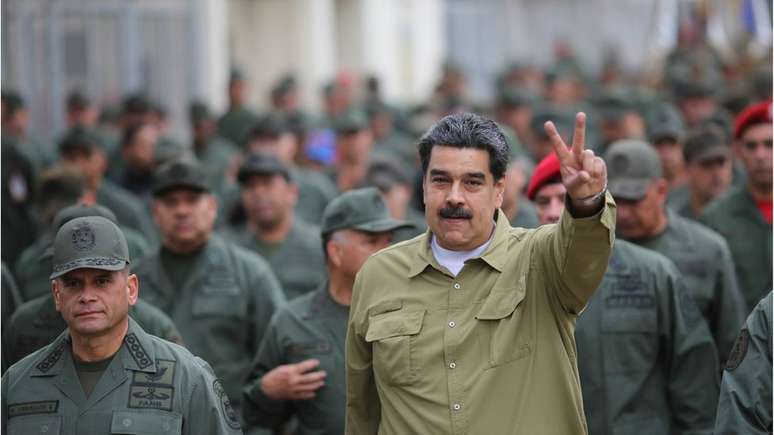 Maduro ainda tem o apoio da cúpula das Forças Armadas