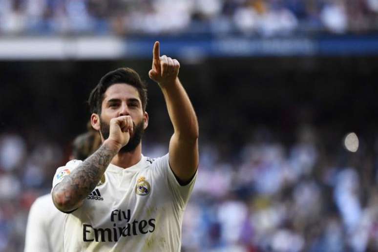 Isco, renegado por Solari, marcou pelo Real de Zidane (Foto: GABRIEL BOUYS / AFP)