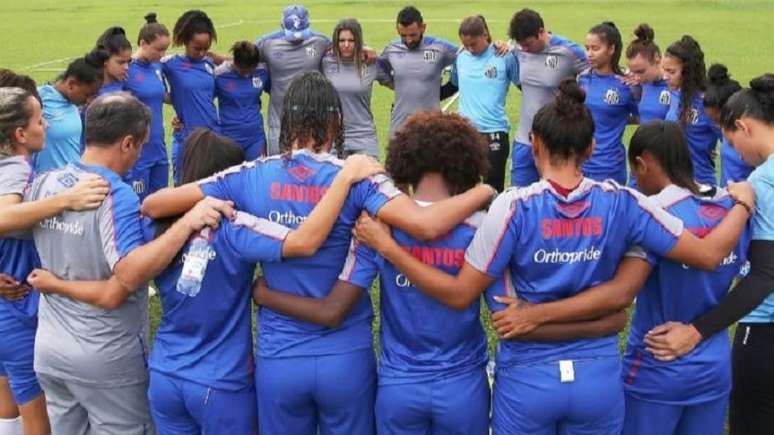 Sereias da Vila finalizam preparação para iniciar a disputa do Campeonato Brasileiro (Foto: Divulgação/Santos)