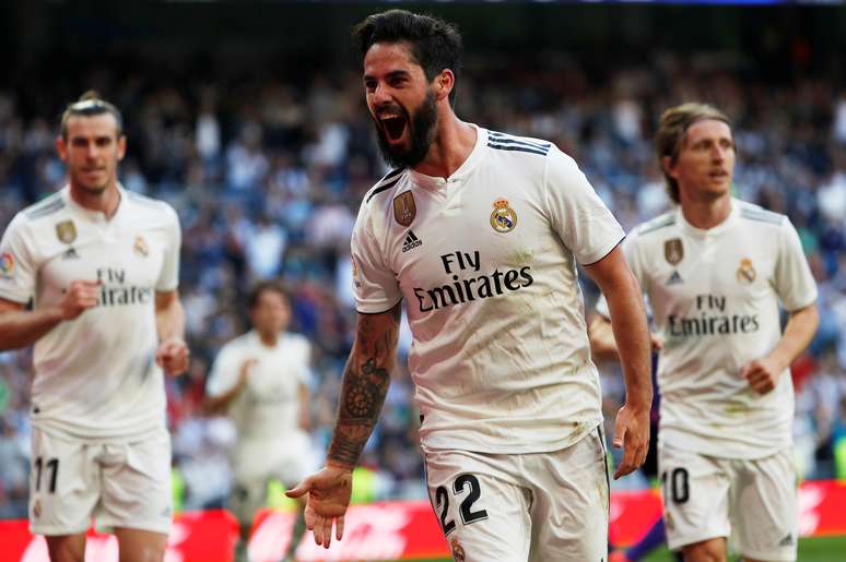 Isco marcou o gol da vitória do Real Madrid sobre o Celta de Vigo