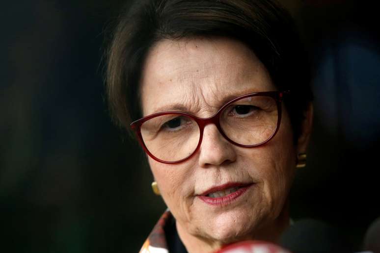 Tereza Cristina, ministra da Agricultura
08/11/2018
REUTERS/Adriano Machado