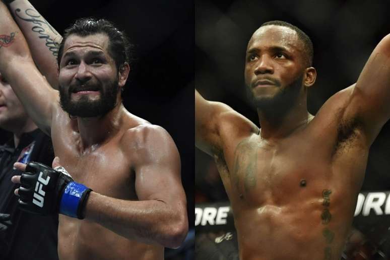 Jorge Masvidal e Leon Edwards se pronunciaram após confusão ocorrida no UFC Londres (Foto: Getty Images)