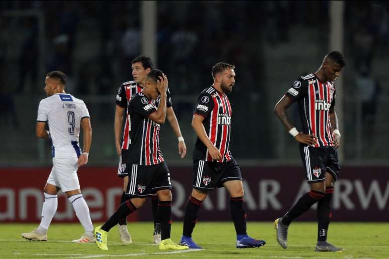 São Paulo é o pior clube em cinco dos dez quesitos apresentados na galeria abaixo (Foto: Diego Lima/AFP)