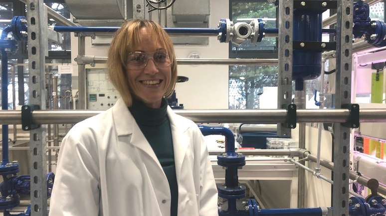 A cientista Marianne Ellis, líder do projeto, defende a carne artificial como "uma fonte alternativa de proteína para alimentar o mundo"