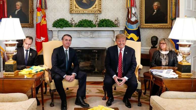 Bolsonaro e Trump fecharam acordos em várias áreas