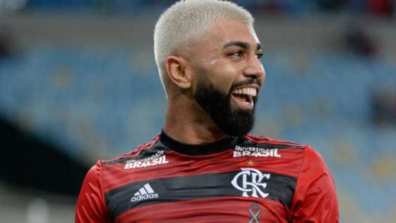Alegria: Gabigol fez os dois gols da vitória do Flamengo (Foto: Alexandre Vidal/Flamengo)