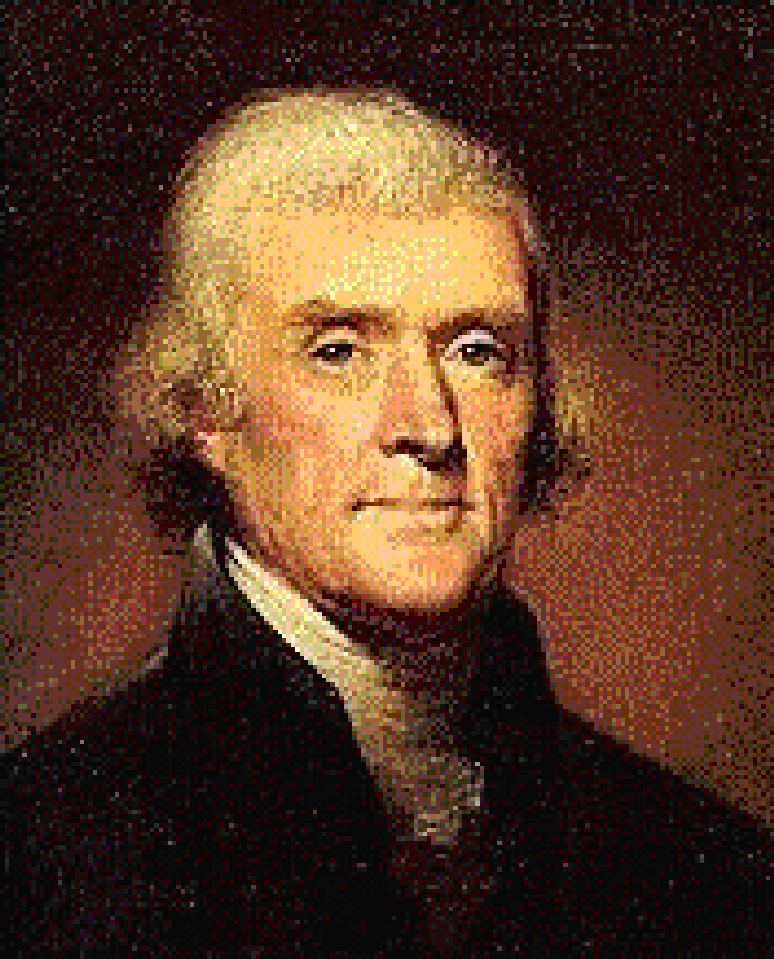 Thomas Jefferson, a sua Primeira Emenda garantiu a livre expressão