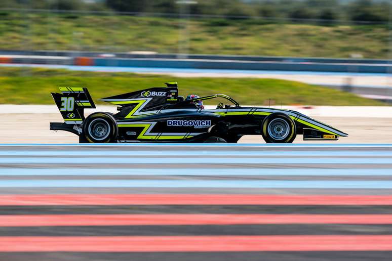 Lundgaard lidera os testes da Fórmula 3 em Paul Ricard; Drugovich o 10º e Piquet o 17º