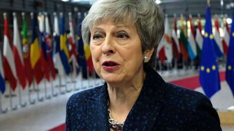 Líderes europeus condicionaram prazo a nova tentativa de votação de acordo de May no Parlamento