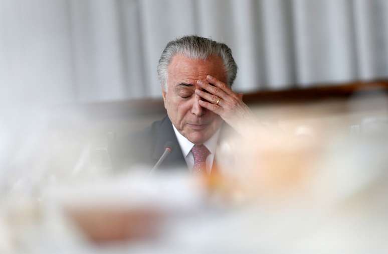 Ex-presidente Michel Temer no Palácio da Alvorada
06/12/2018
REUTERS/Adriano Machado