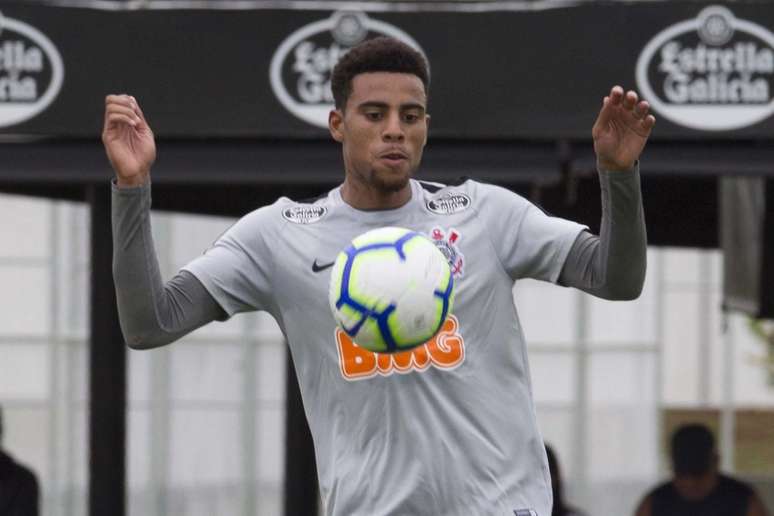 Gustagol tem treinado normalmente no Corinthians (Foto: Daniel Augusto Jr/Agência Corinthians)