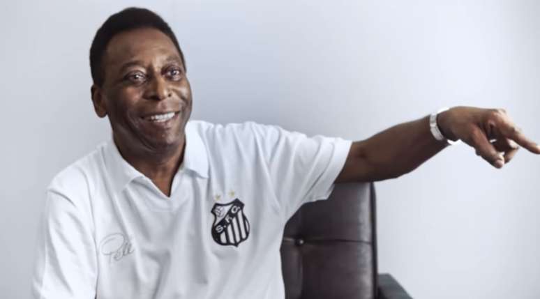 Depoimento do Rei Pelé é o cartão de visitas para o filme "Santos de Todos os Gols" (Foto: Youtube/Reprodução)