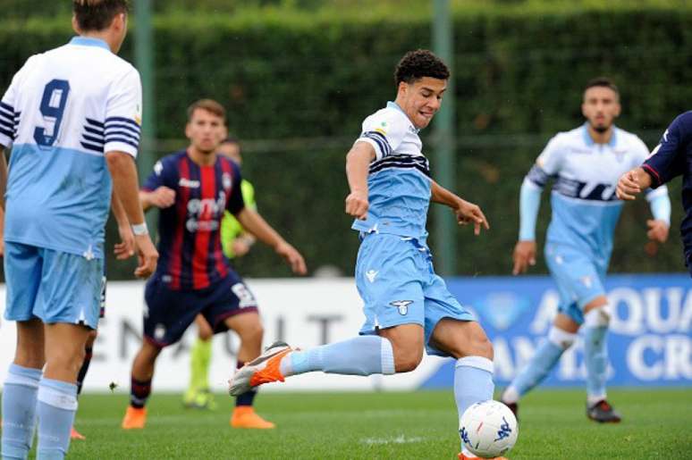 Brasileiro em campo pelo time de base da Lazio (Foto: Divulgação/Lazio)