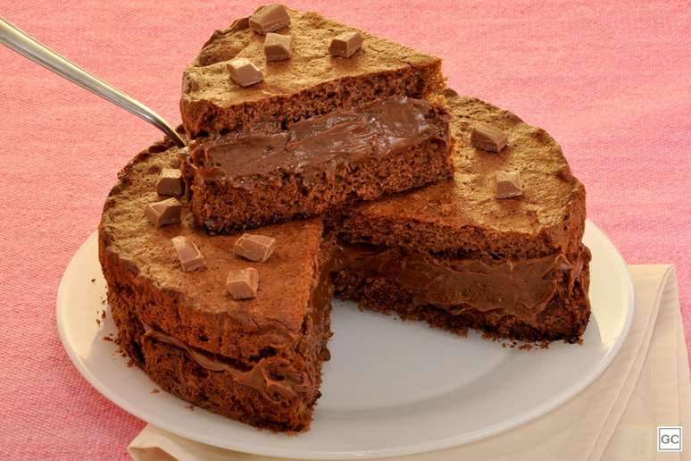 Cookie gigante de brigadeiro