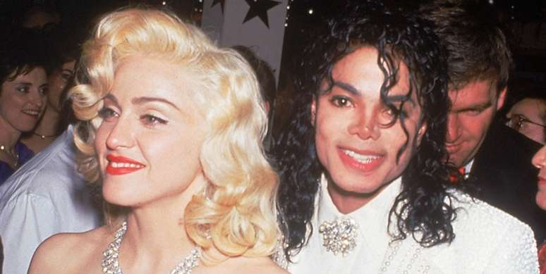 Madonna e Michael Jackson na 63ª edição do Oscar, em 1991: igualmente geniais e polêmicos