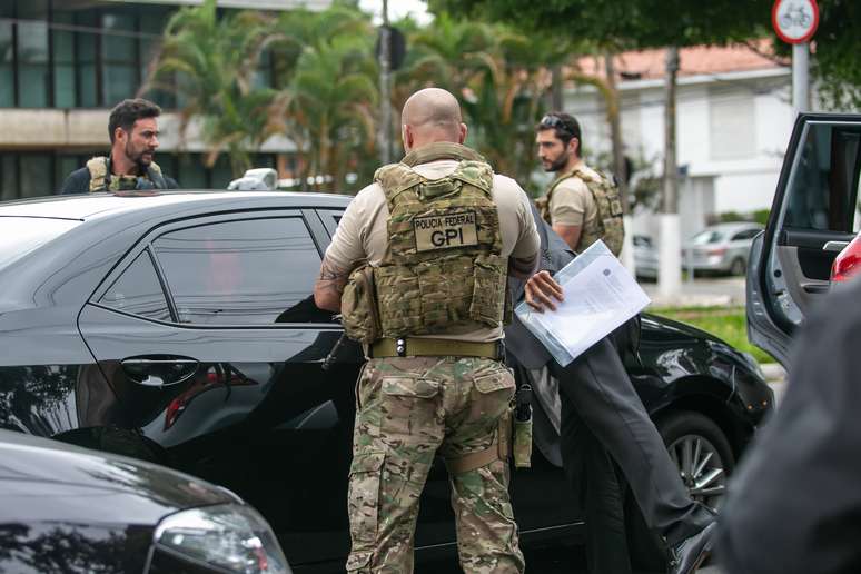 Movimentação durante a prisão do ex-presidente Michel Temer