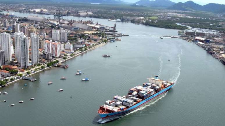 O porto de Santos é área de influência política de Temer há décadas