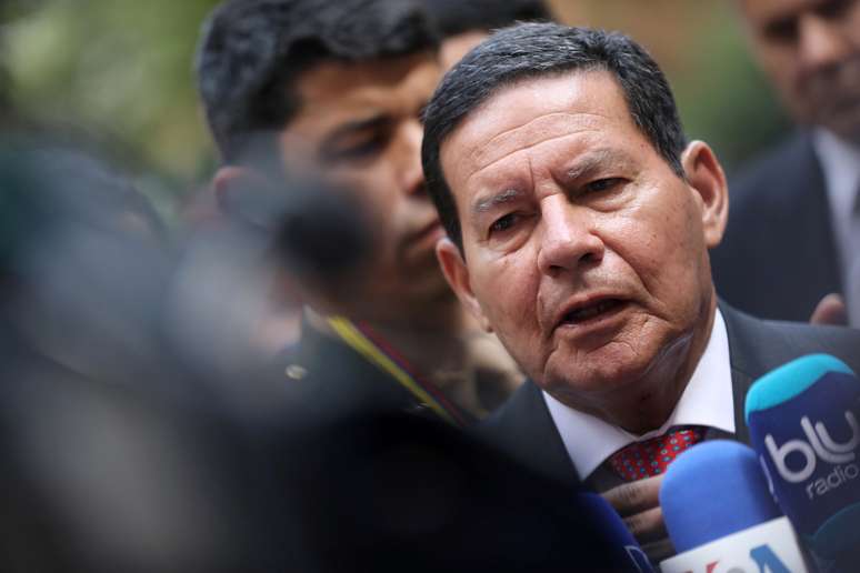 Presidente em exercício Hamilton Mourão
25/02/2019
REUTERS/Luisa Gonzalez