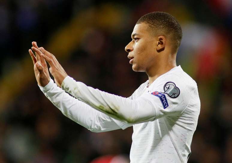 Kylian Mbappé, atacante do Paris Saint-Germain