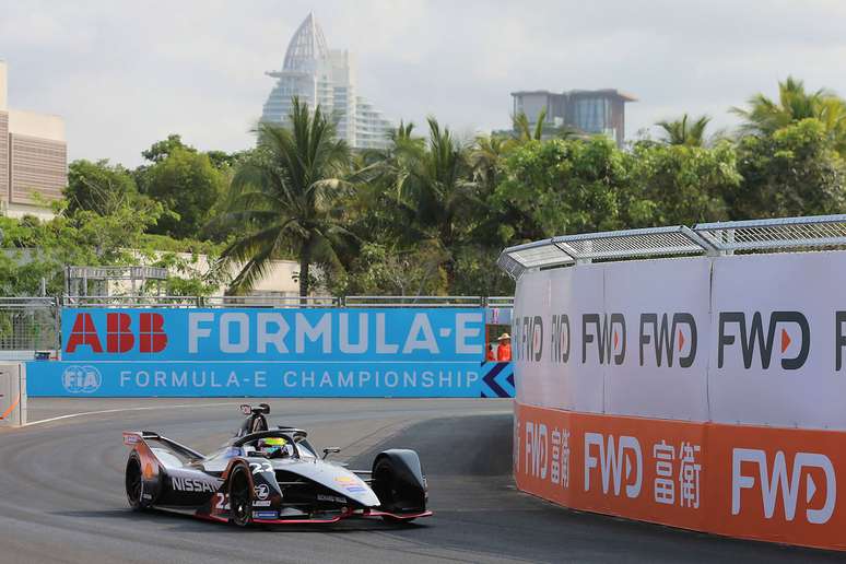 ePrix de Sanya: em domínio da Nissan, Sebastien Buemi bate e pole fica com Oliver Rowland