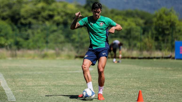 Pedro se lesionou no duelo contra o Cruzeiro, no dia 25 de agosto do ano passado (Foto: Lucas Merçon/Fluminense)