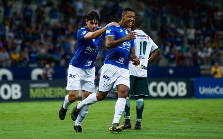 O time celeste conta com o bom momento do atacante David, que fez um grande jogo diante da Caldense-(Foto: Bruno Haddad/Cruzeiro)