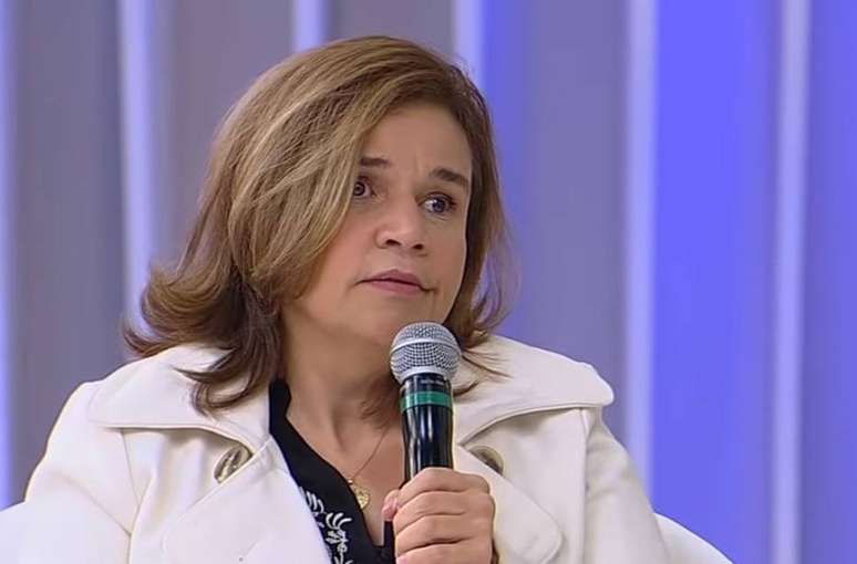 A atriz Claudia Rodrigues.