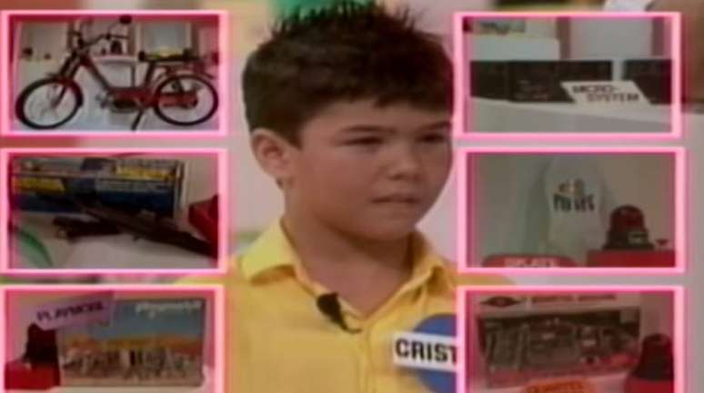 Brinquedos dispon&iacute;veis para premia&ccedil;&atilde;o na estreia do 'Doming&atilde;o do Faust&atilde;o'.