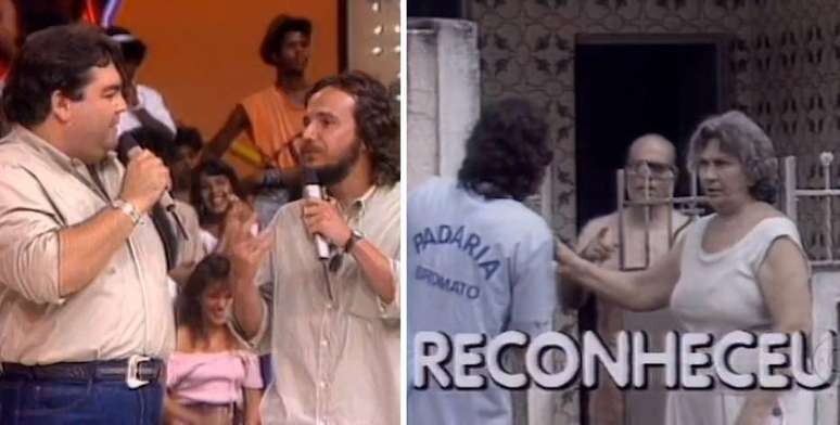 Tato Gabus Mendes na 'Pegadinha' do Faust&atilde;o.