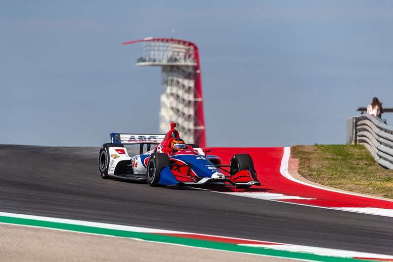 IndyCar Classic: Matheus Leist é destaque no Texas e conquista sexta fila com a Foyt