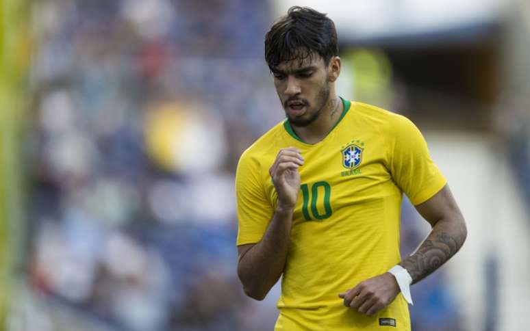 Paquetá está iniciando caminho pela Seleção, mas pegou a 10 na ausência de Neymar (Foto: Lucas Figueiredo/CBF)