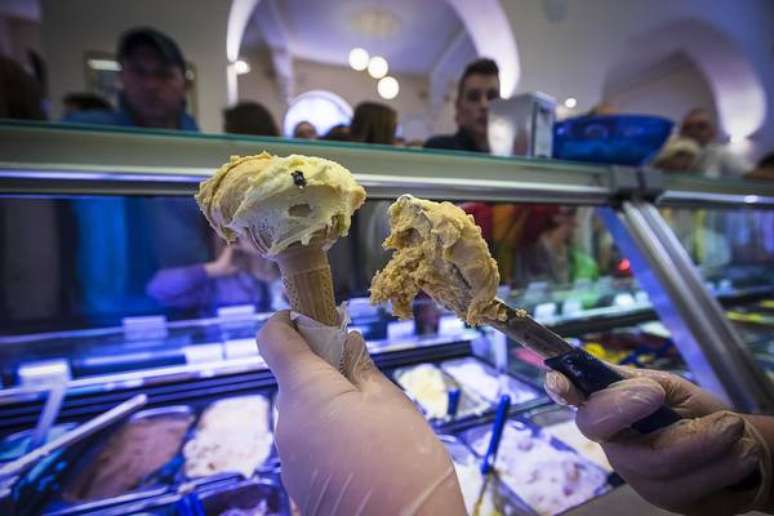 O sorvete é um dos doces mais consumidos na Itália
