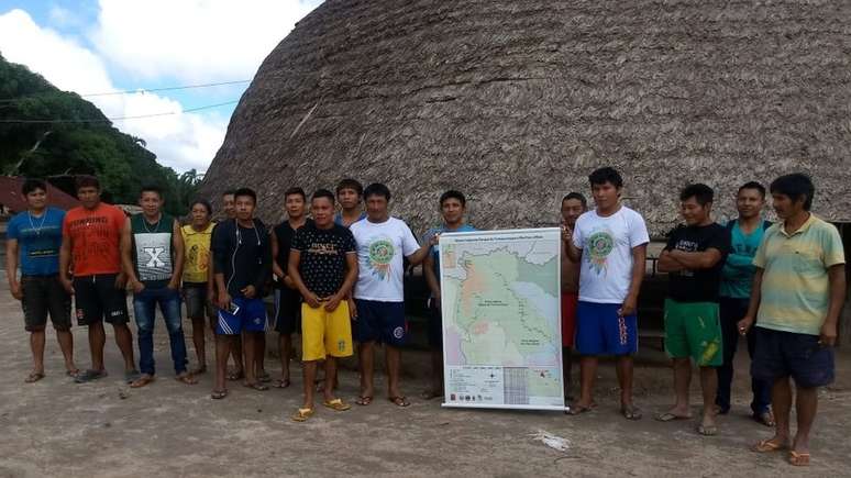 Parentes indígenas continuaram as buscas de forma independente após a suspensão da FAB no dia 17 de dezembro