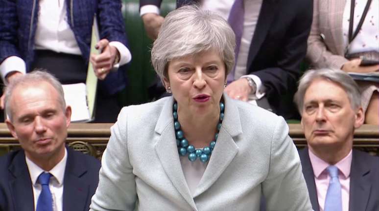 May discursa no Parlamento britânico
25/03/2019
Reuters TV/via REUTERS